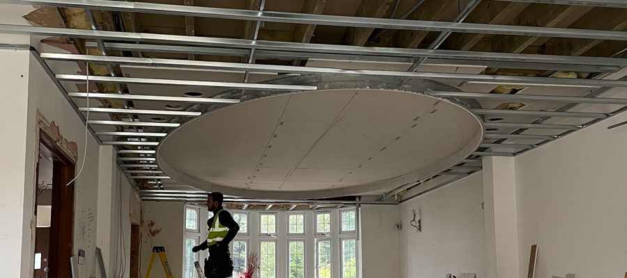 Commercial suspended ceilings